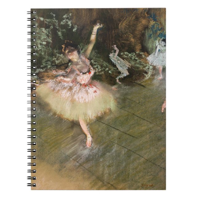 Caderno Espiral Edgar Degas - A Estrela 1878 (Frente)