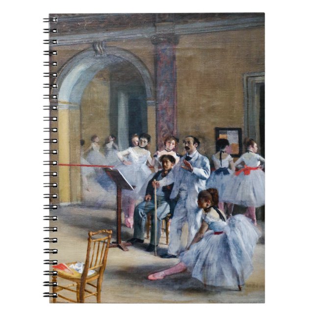 Caderno Espiral Edgar Degas - Dance Foyer, Opera rue Le Peletier (Frente)