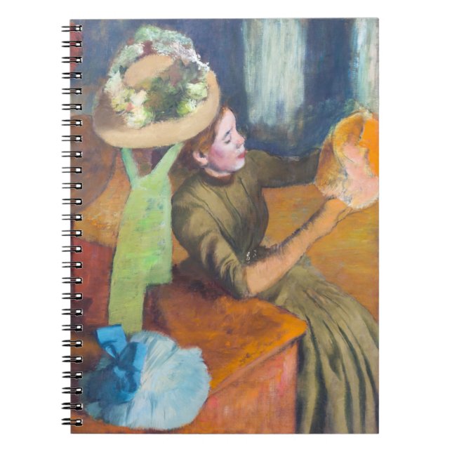 Caderno Espiral Edgar Degas - O Compro Millinery (Frente)