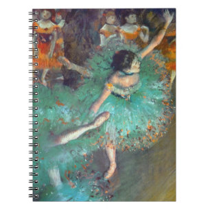 Caderno Espiral Edgar Degas - Os Dançarinos Verdes - Dança Balé