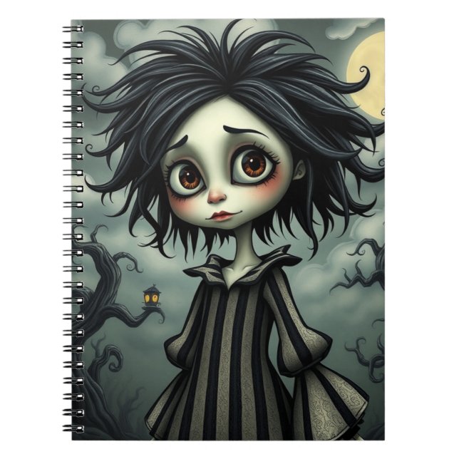 Caderno Espiral Edgar Gothic Boy (Frente)
