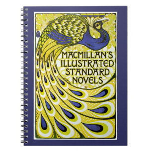 Caderno Espiral Edição do pavão, o Illustraded de MacMillan