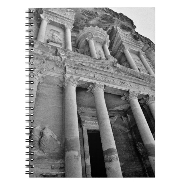 Caderno Espiral Edifício do Tesouro de Petra (Frente)