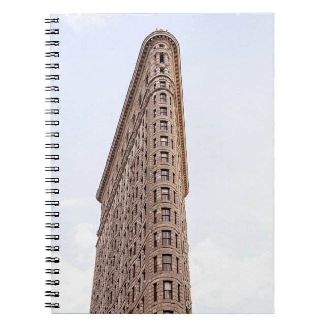 Caderno Espiral Edifício Flatiron  (Frente)