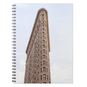 Caderno Espiral Edifício Flatiron Cidade de Nova York