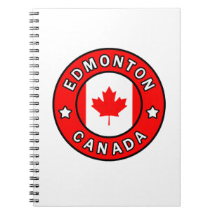 Caderno Espiral Edmonton Canada