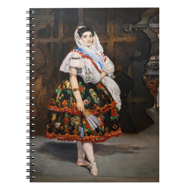 Caderno Espiral Edouard Manet - Lola de Valence (Frente)