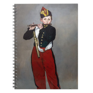 Caderno Espiral Edouard Manet - O Jovem Flautista