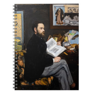 Caderno Espiral Edouard Manet - Retrato de Emile Zola
