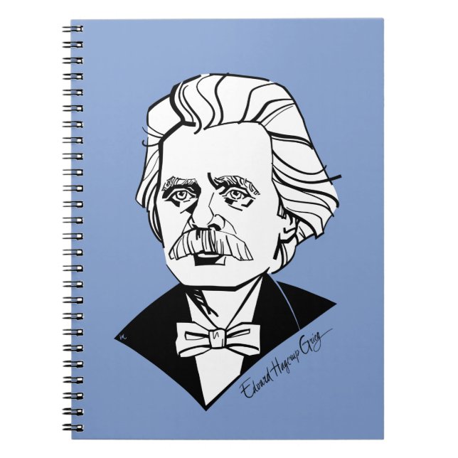 Caderno Espiral Edvard Grieg (Frente)