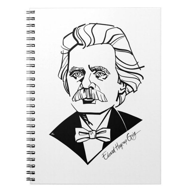 Caderno Espiral Edvard Grieg (Frente)
