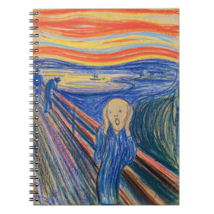 Caderno Espiral Edvard Munch - O Gritar 1895