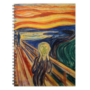Caderno Espiral Edvard Munch - O Gritar 1910