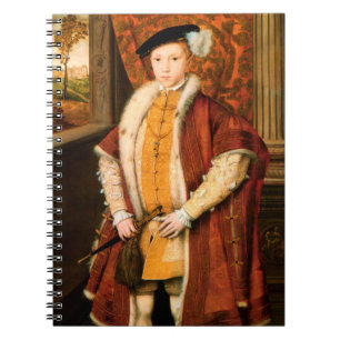 Caderno Espiral Edward, Príncipe de Gales (Eduardo VI da Inglater