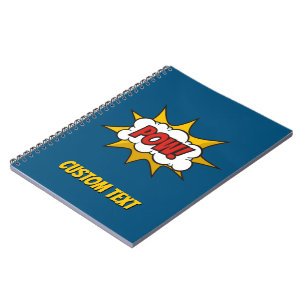 Caderno Espiral Efeito Som de Banda Cômica