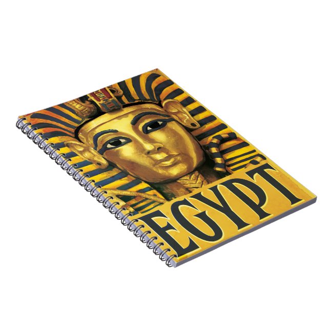 Caderno Espiral Egito - Tutankhamun (Lado Direito)