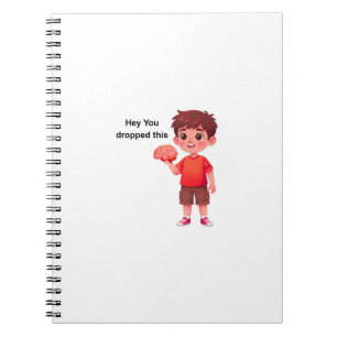 Caderno Espiral Ei, você derrubou isto