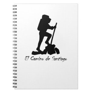 Caderno Espiral El Camino de Santiago - Hike da Lista de Baldes