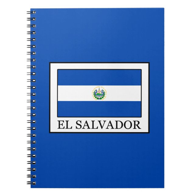 Caderno Espiral El Salvador (Frente)