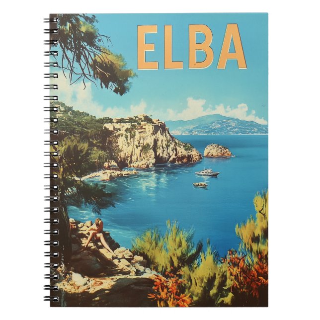Caderno Espiral Elba Vintage (Frente)