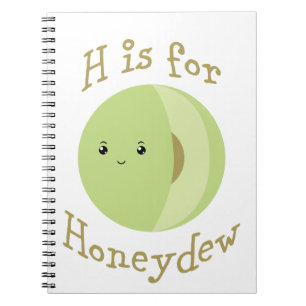 Caderno Espiral Ele é para Honeydew