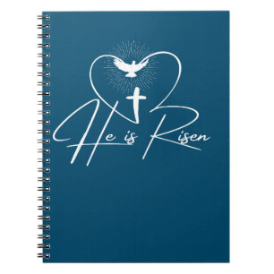 Caderno Espiral Ele Está Risen
