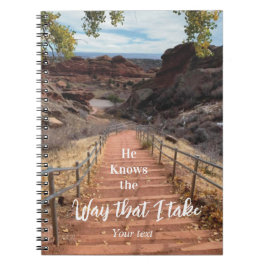 Caderno Espiral Ele sabe como eu levo