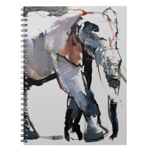 Caderno Espiral Elefante africano 2012 (Frente)