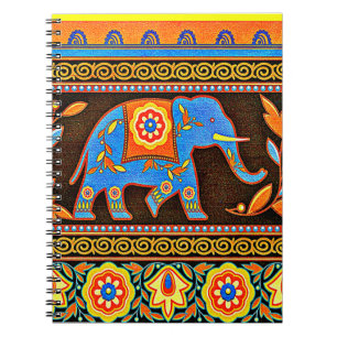 Caderno Espiral Elefante nativo