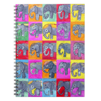 Caderno Espiral Elefantes para Haiti