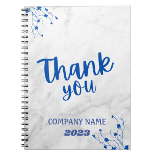 Caderno Espiral Elegância Clássica Personalizar Nome Mármore Branc