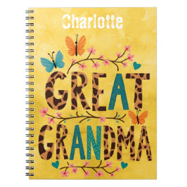 Caderno Espiral Elegante e Coração