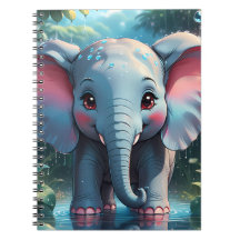 Elegante Elefante na Chuva