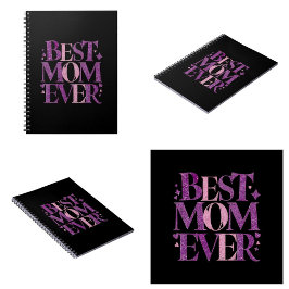 Caderno Espiral Elegante Tendência Melhor Mãe de Sempre