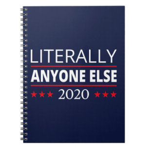 Caderno Espiral Eleições 2020, Anti-Trump - Anyone Else III