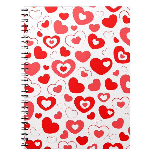Caderno Espiral Elemento design de decoração de cartões (Frente)