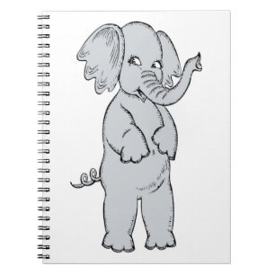 CADERNO ESPIRAL ELEPHANT GIRL