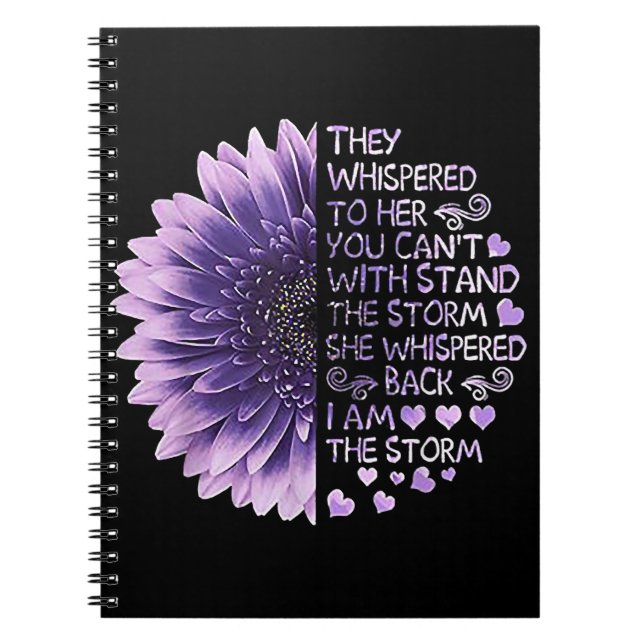 Caderno Espiral Eles sussurravam para ela. Você não pode ficar com (Frente)