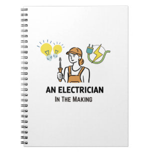 Caderno Espiral Eletricista em formação
