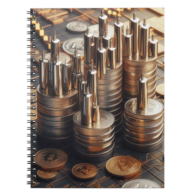 Caderno Espiral Elevem seu espaço com arte inspirada em troca. 05 (Frente)