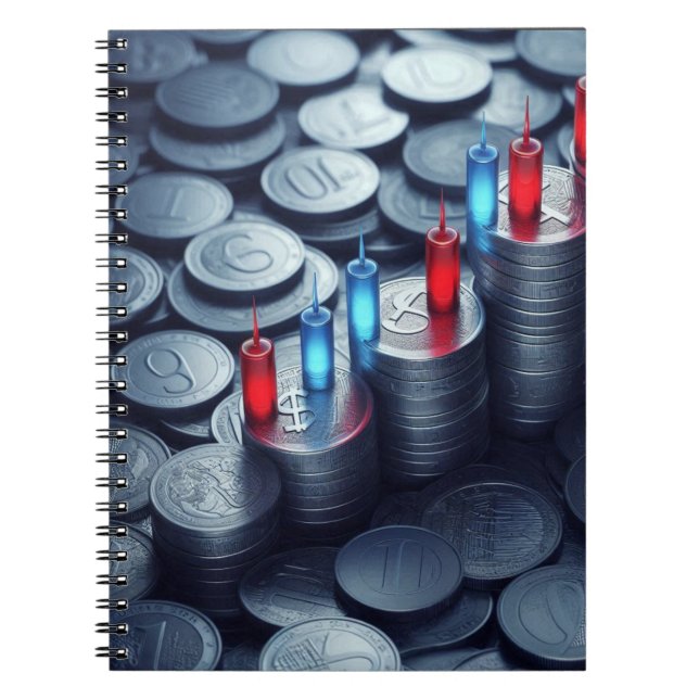 Caderno Espiral Elevem seu espaço com arte inspirada em troca. 07 (Frente)