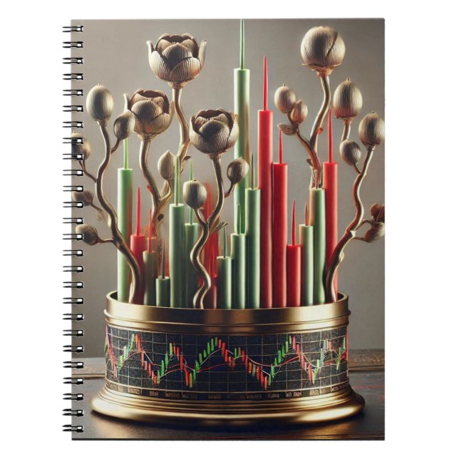 Caderno Espiral Elevem seu espaço com arte inspirada em troca. 10 (Frente)