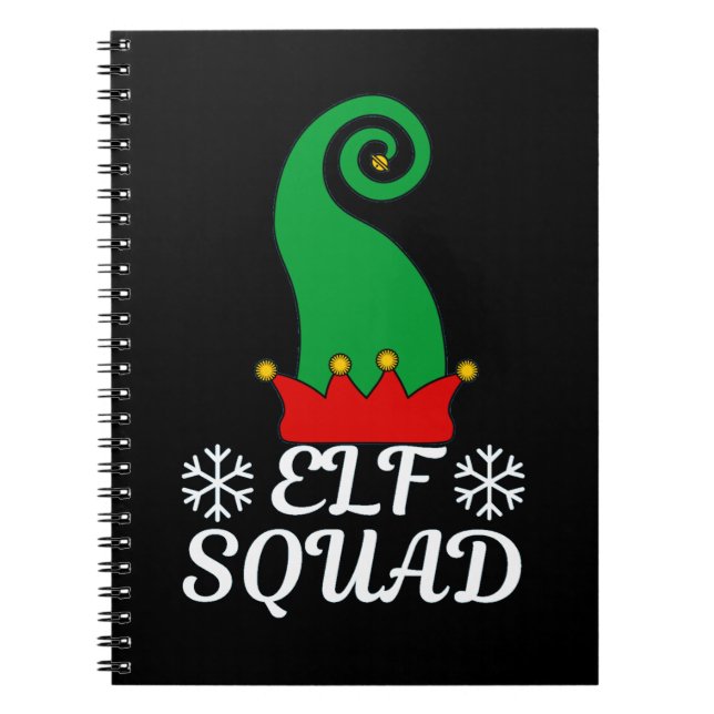 Caderno Espiral Elf Squad (Frente)