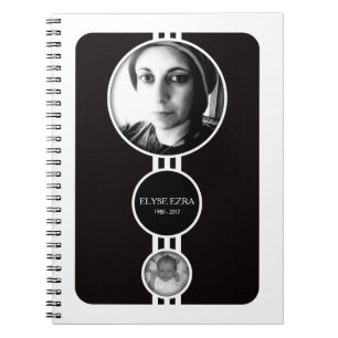 Caderno Espiral elipsa livro de hóspedes
