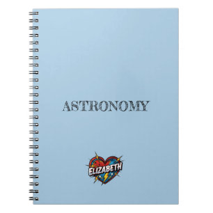 Caderno Espiral Elizabeth Blue