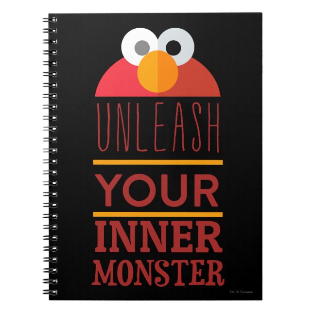 Caderno Espiral Elmo Inner Monster (Frente)