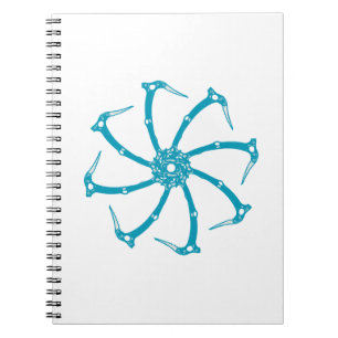 Caderno Espiral Elo de ferramenta de gelo