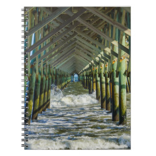 Caderno Espiral Em Folly Beach Pier