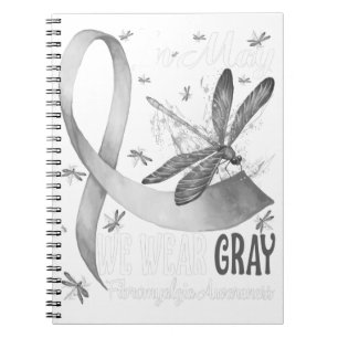 Caderno Espiral Em maio, Vestimos a consciência do Cancer cerebra