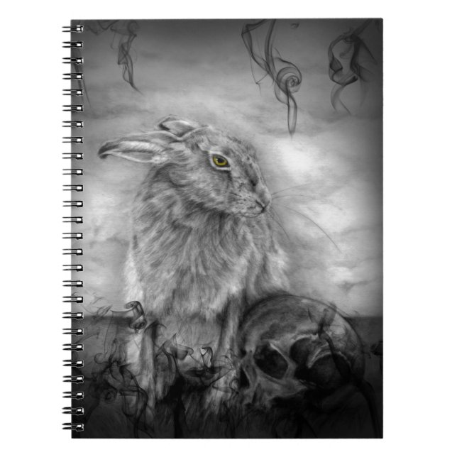 CADERNO ESPIRAL EM PÓ (Frente)